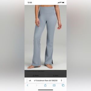 Lululemon flare leggings